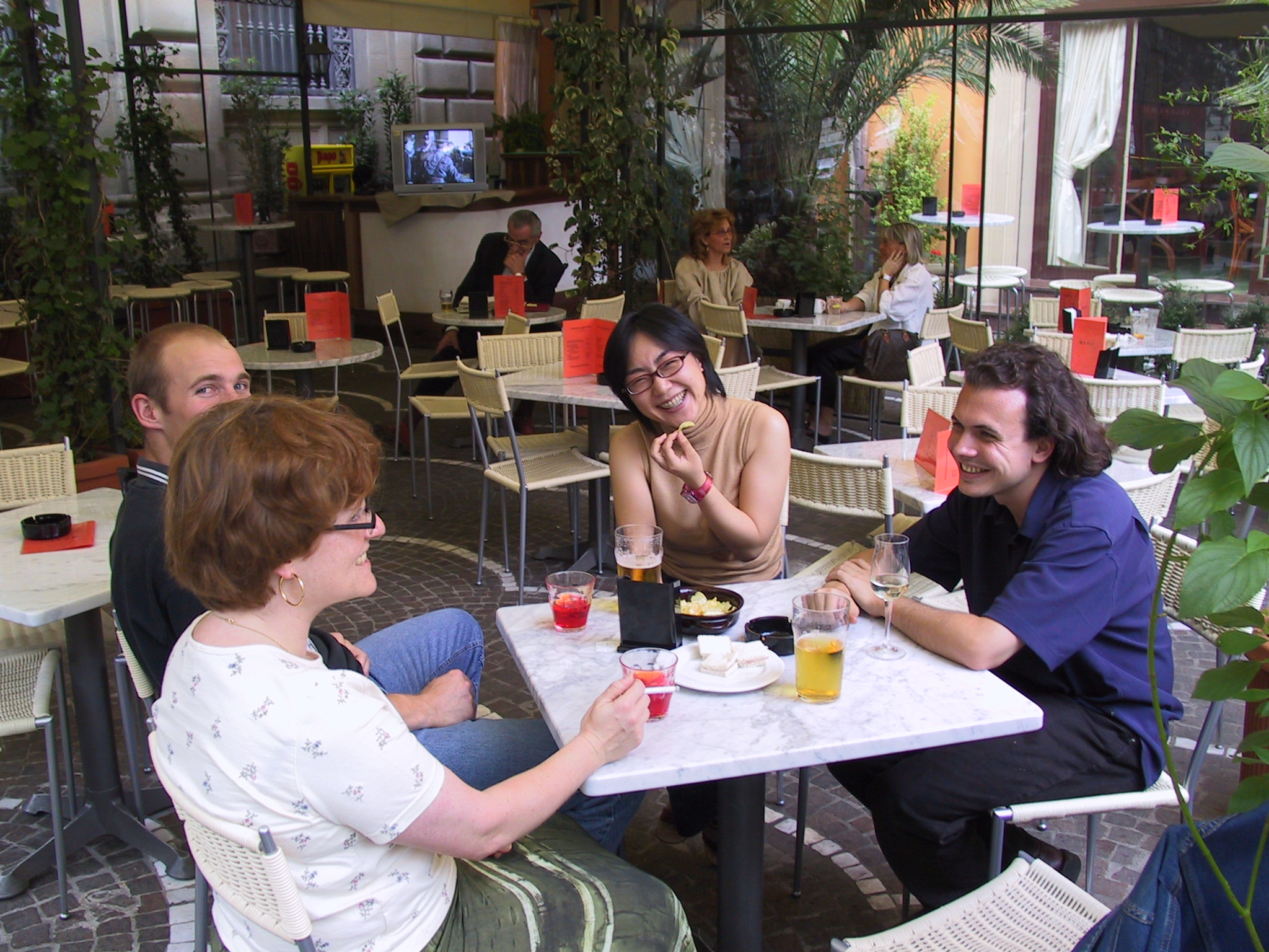 Georg, Barbara, Sonoko, Armand