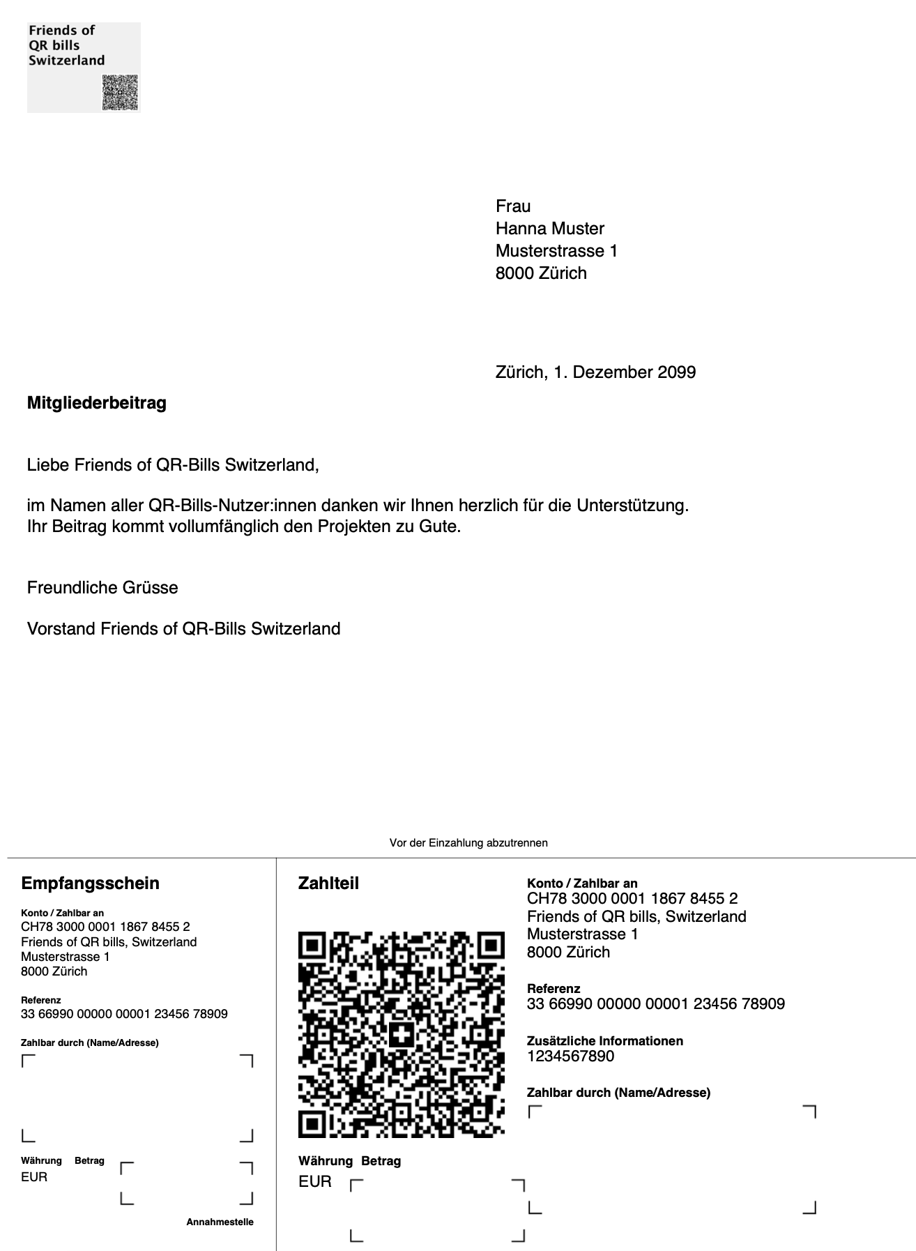 B.4 - Create QR bills PDF 1
