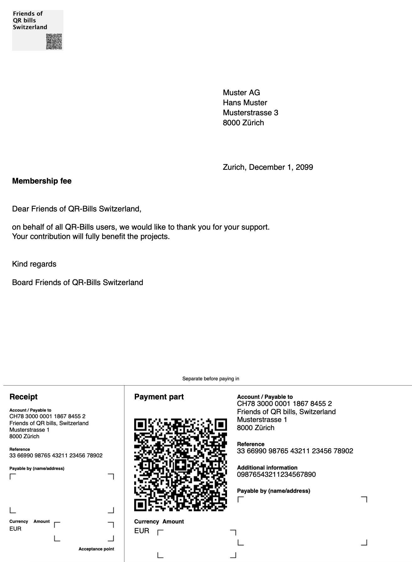 B.4 - Create QR bills PDF 3