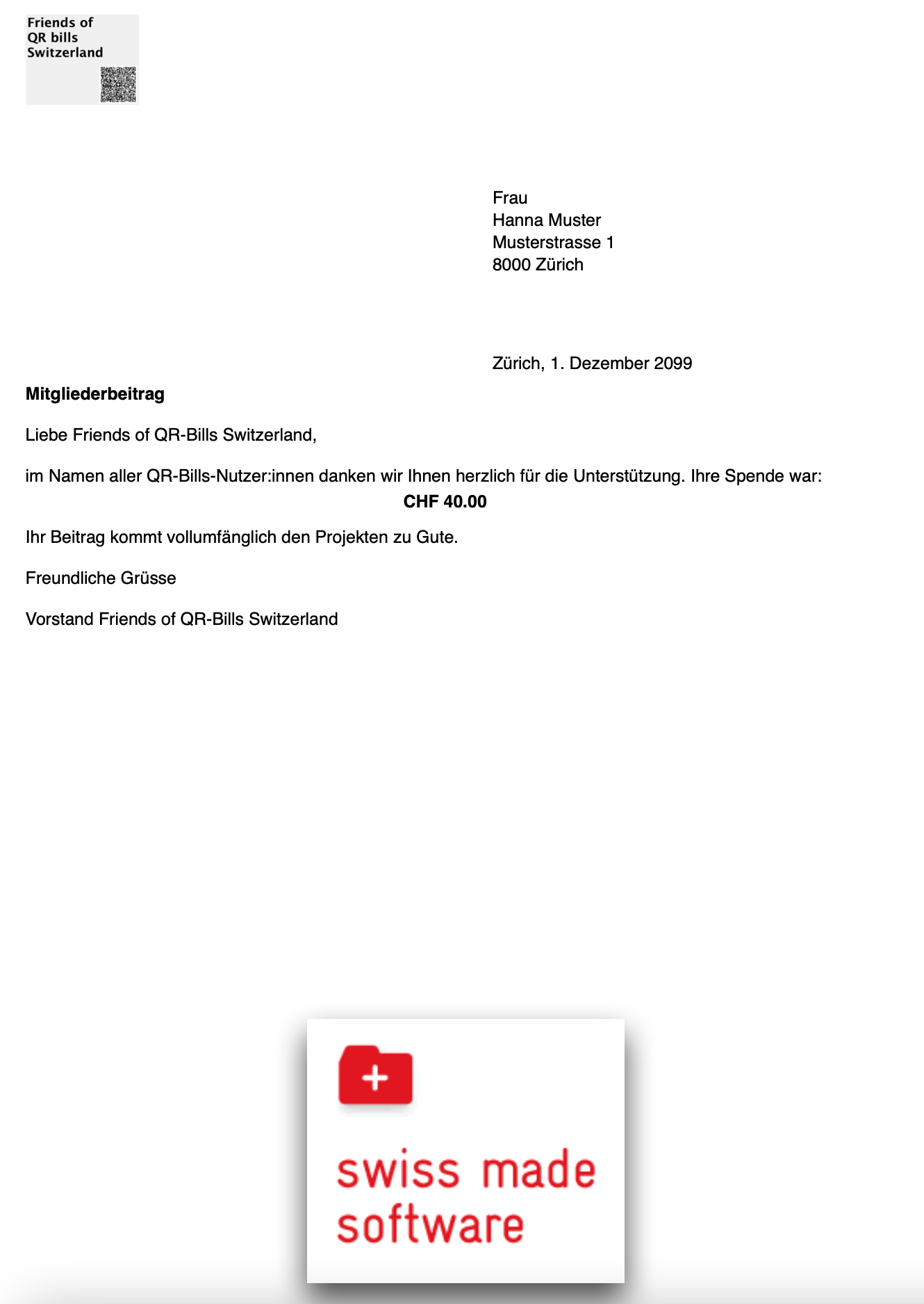 D.1 - Create QR bills PDF 1